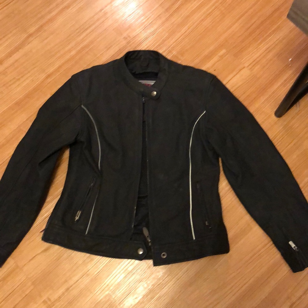 River Road Leather Motorcycle Jacket